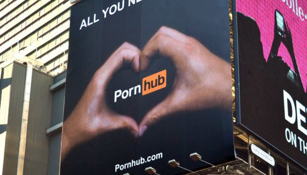 Pornhub just removed most of its videos