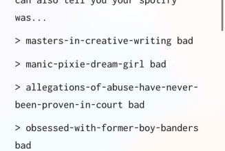 Roast your own Spotify listens with this snarky AI
