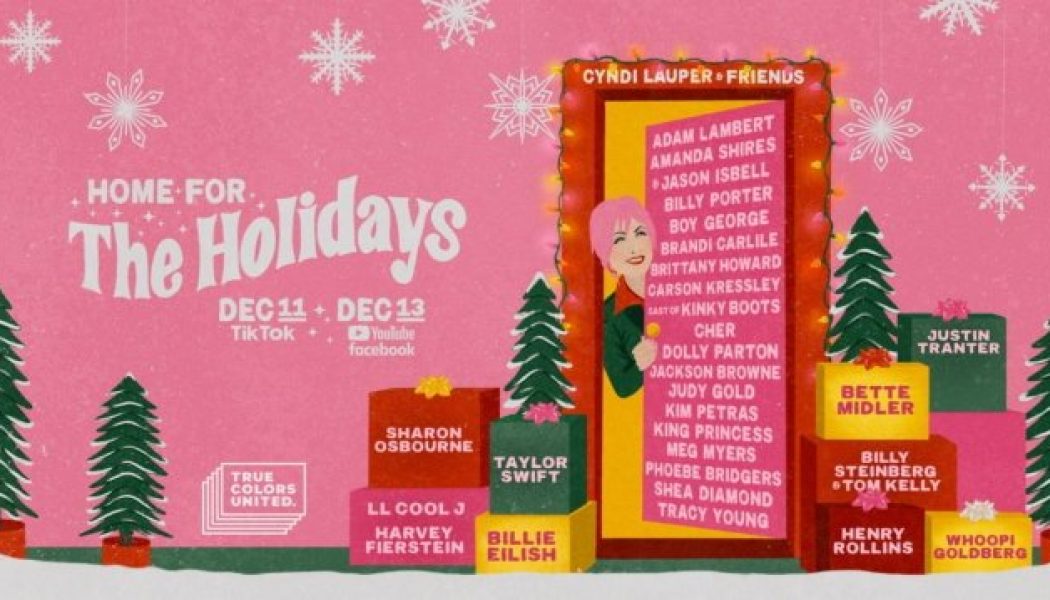 SHARON OSBOURNE, HENRY ROLLINS, ADAM LAMBERT Set For CYNDI LAUPER’s 10th Annual ‘Home For The Holidays’ Benefit Concert