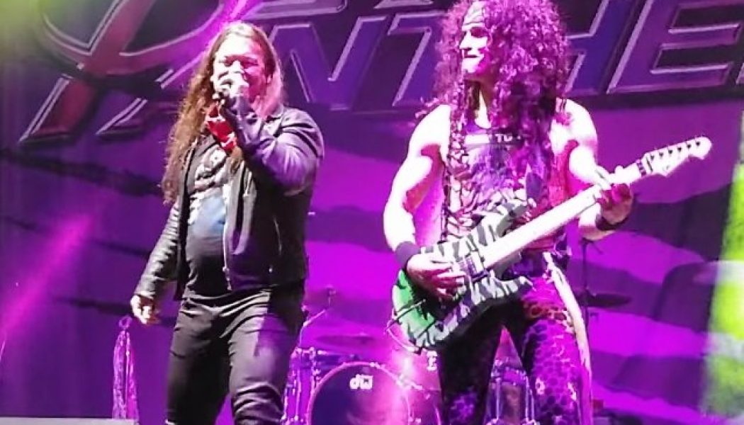 STEEL PANTHER Joined By FOZZY’s CHRIS JERICHO For ‘You’ve Got Another Thing Comin” Performance At St. Petersburg Concert (Video)