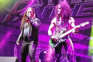 STEEL PANTHER Joined By FOZZY’s CHRIS JERICHO For ‘You’ve Got Another Thing Comin” Performance At St. Petersburg Concert (Video)