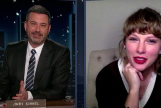 Taylor Swift Debunks woodvale Album Rumor on Jimmy Kimmel