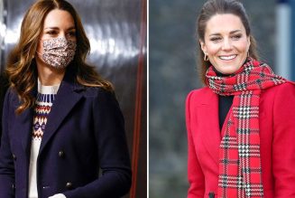 The Duchess of Cambridge Brought Out Her Most Festive Outfits For the Royal Train Tour