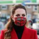 The Duchess of Cambridge Wore the Most Festive Tartan Face Mask From Designer Emilia Wickstead