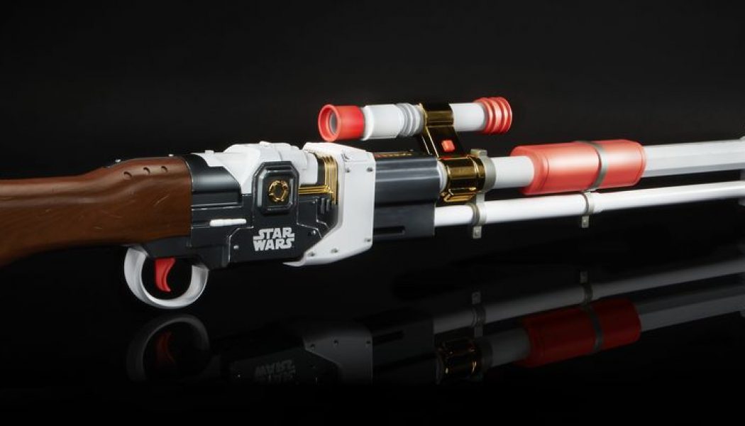 The Mandalorian’s unique rifle is Nerf’s latest foam-firing Star Wars toy