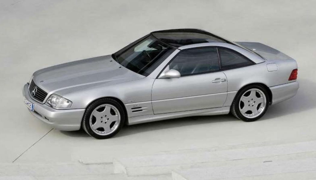 The Mercedes-Benz SL73 AMG and Its Huge V-12 Were Peak ’90s Excess