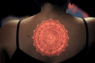 These Morphing LED Tattoos are Like a Flow Toy On Your Body