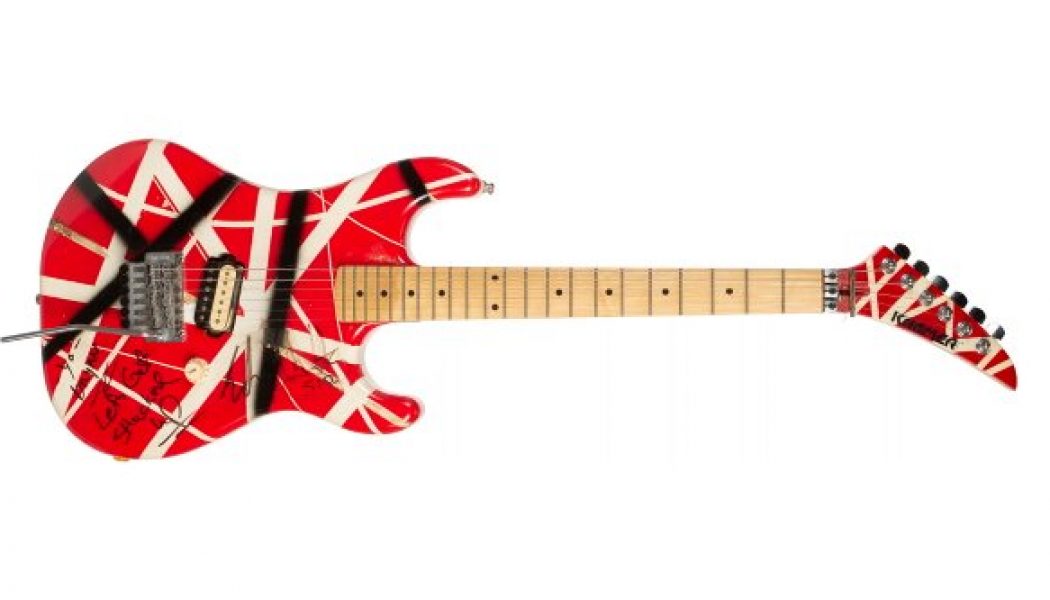 Three Of EDDIE VAN HALEN’s Iconic Guitars Sold For $422,000