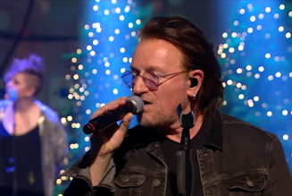 U2’s Bono and The Edge Perform “Christmas (Baby Please Come Home)” On Irish TV: Watch