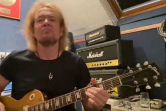 Watch IRON MAIDEN’s ADRIAN SMITH Play ‘Gangland’ For First Time In ‘Donkeys’ Years’