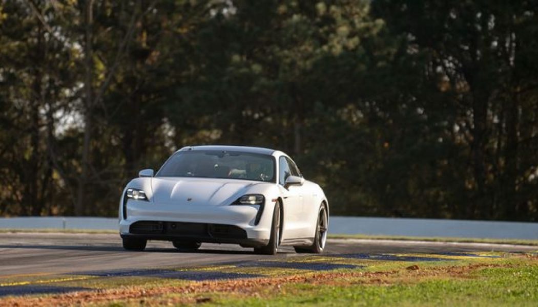 Watch Porsche’s Taycan Turbo S Take the EV Lap Record at Road Atlanta