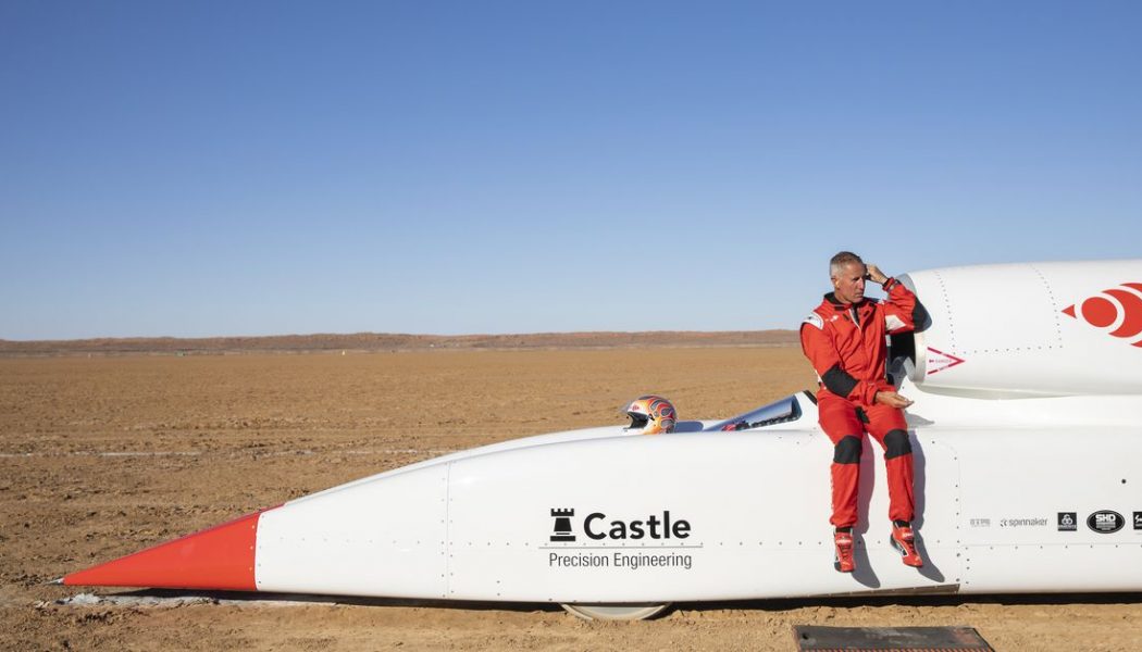 Bloodhound’s 1,000 mph rocket car being sold for $11 million