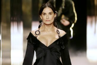 Demi Moore Opened Kim Jones’s Star-Studded, Debut Collection For Fendi Haute Couture