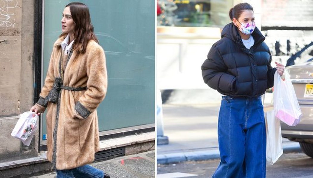 From Katie Holmes to VB, Not a Single Celeb Is Wearing Skinny Jeans Anymore