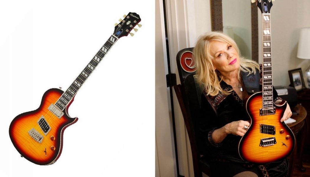 Heart’s Nancy Wilson and Epiphone Announce New “Fanatic” Electric Guitar