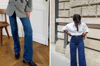 Here’s How French Girls Are Wearing the Anti–Skinny Jean Trend