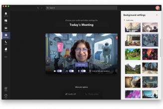 How to change your video background in Microsoft Teams