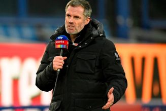 Jamie Carragher mocks Gary Neville on Twitter after Man Utd defeat