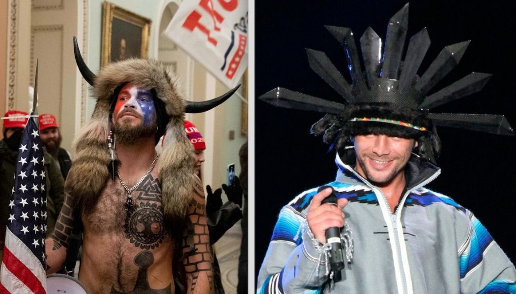 Jamiroquai Singer Confirms He Is Not the Horned, Shirtless Capitol Stormer