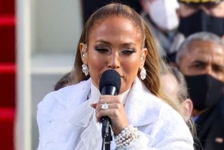 Jennifer Lopez Wore an Homage to Kamala Harris on Inauguration Day