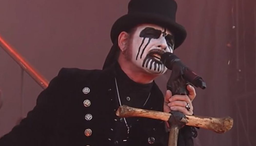 KING DIAMOND Shares Rare Photo With Four-Year-Old Son