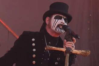 KING DIAMOND Shares Rare Photo With Four-Year-Old Son