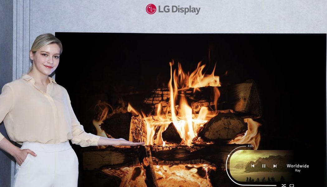 LG Display announces its smallest OLED TV panel yet