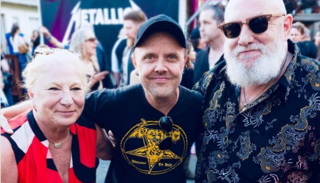 METALLICA’s LARS ULRICH Pays Tribute To MARSHA ZAZULA: ‘Thank You For Making It Happen’