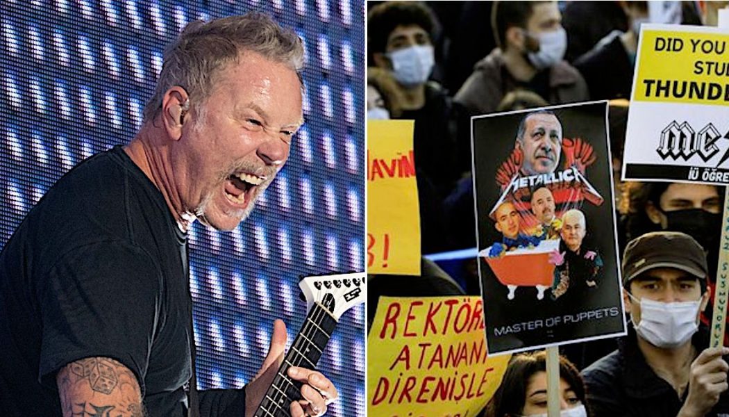 Metallica’s Music Provides Soundtrack to Student Protests in Istanbul: Watch