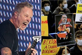 Metallica’s Music Provides Soundtrack to Student Protests in Istanbul: Watch