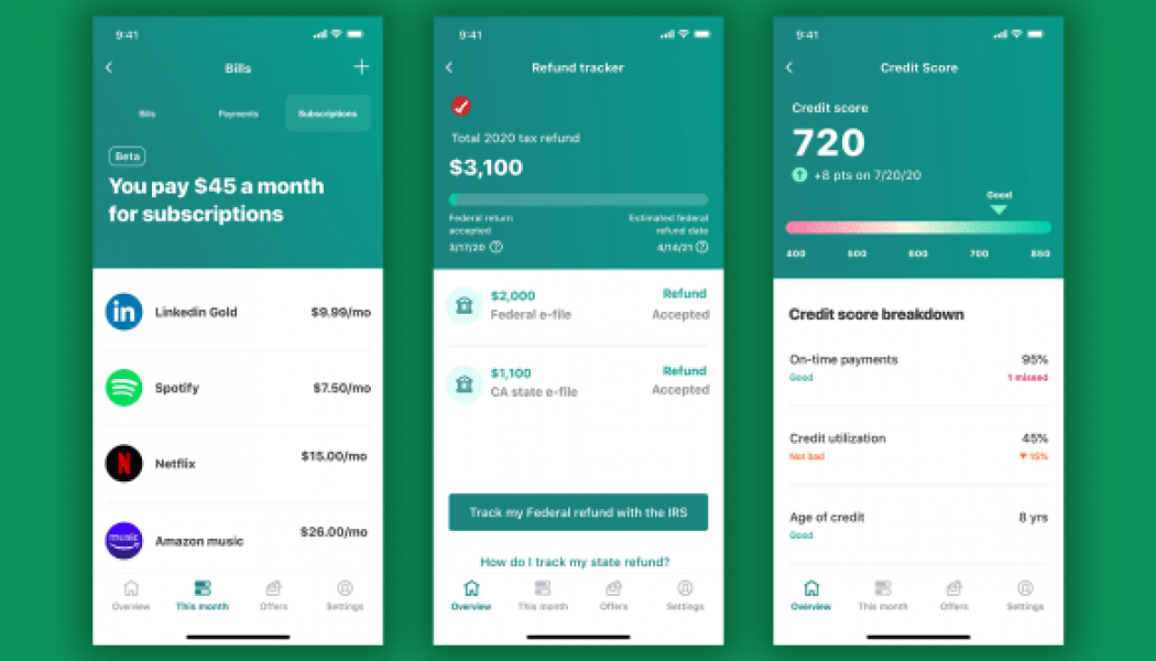 Mint is getting new features for tracking subscriptions and managing transactions