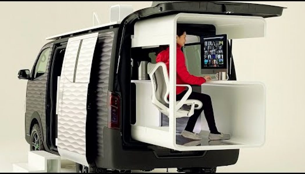 Nissan NV350 Office Pod Concept: Let’s Never Return to the Office, Ever