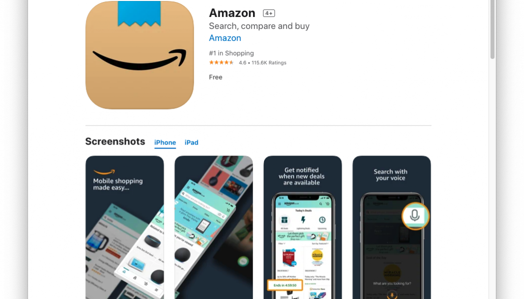 Rejoice! Amazon’s new app icon isn’t just a logo in a white box