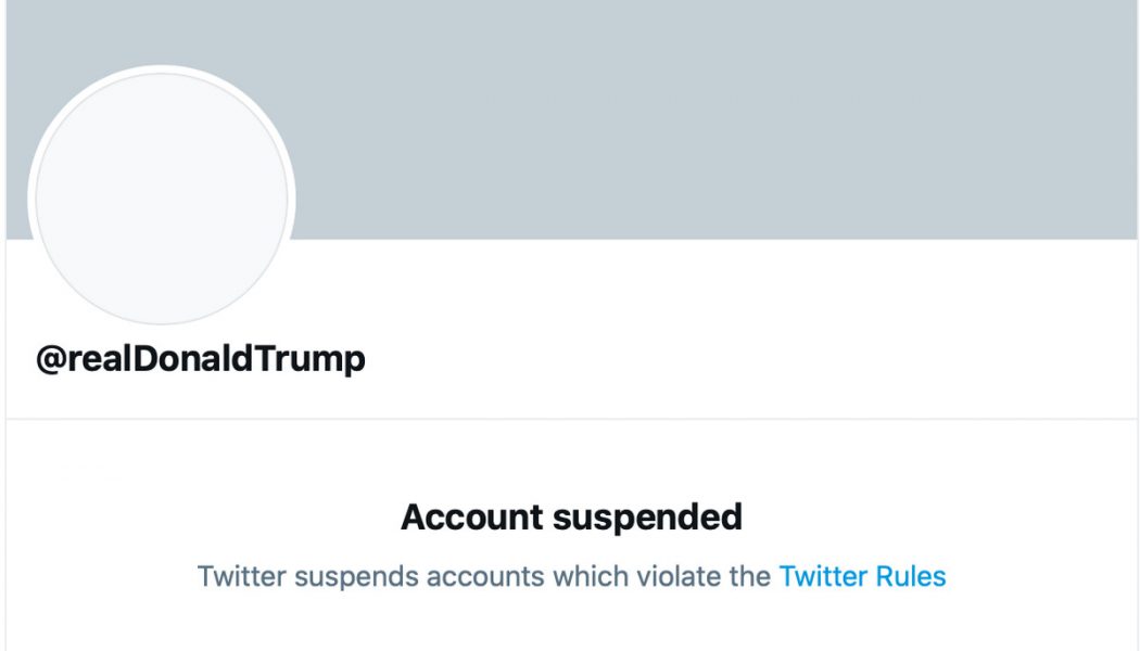 Twitter permanently bans Trump