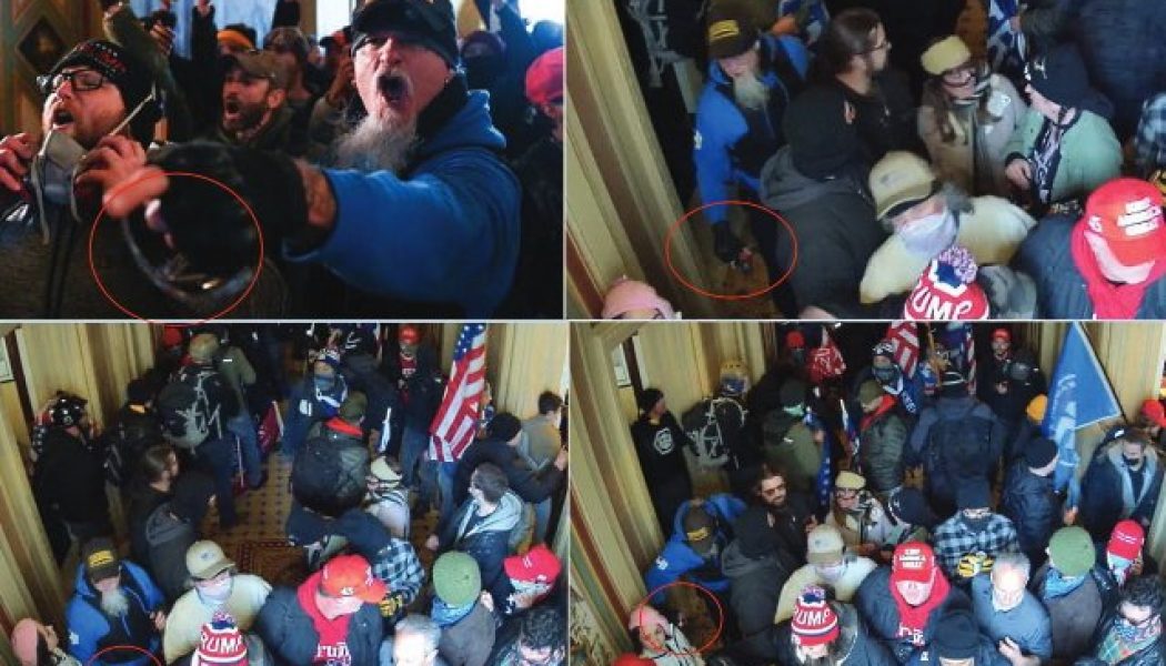 Update: New Photos Released Of ICED EARTH’s JON SCHAFFER Carrying ‘Bear Spray’ During Capitol Riot