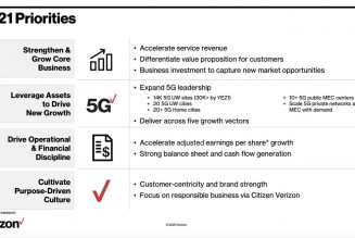 Verizon plans to almost double its mmWave 5G coverage this year