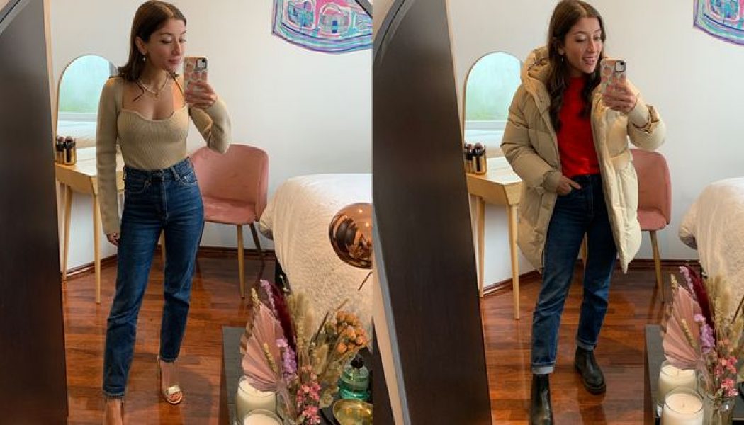 1 Perfect Pair of H&M Jeans, Worn 5 Ways