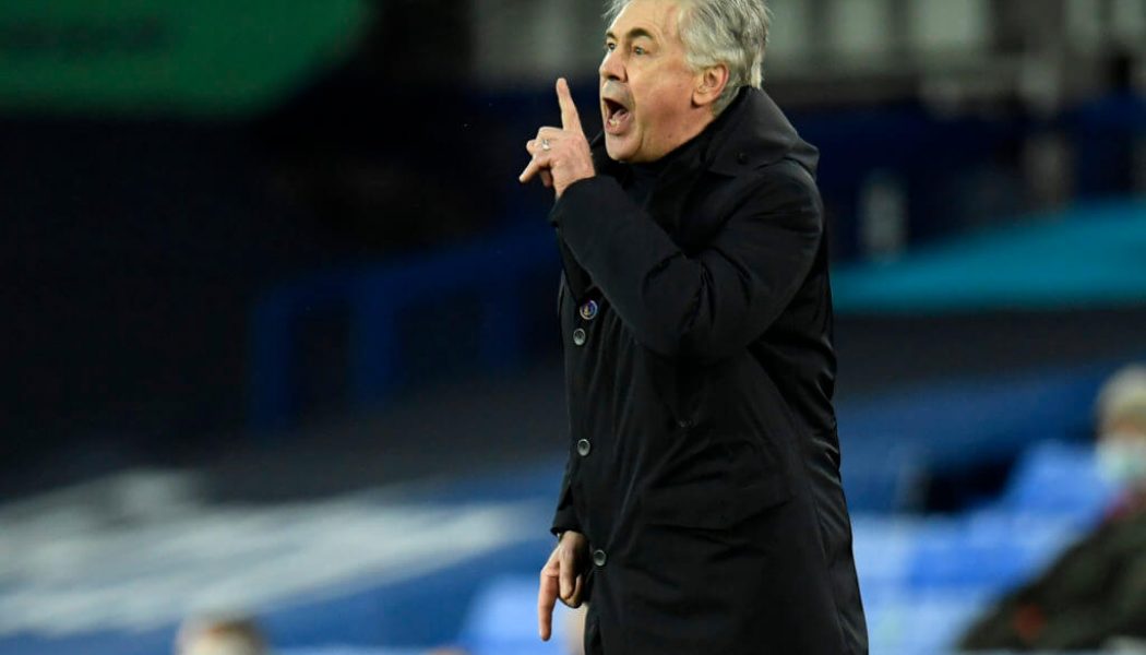 Ancelotti says two players ‘available to start’…but Everton star ‘two weeks’ away for returning