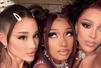 Ariana Grande, Megan Thee Stallion, and Doja Cat Have a Luxe Hotel Night in the “34+35 (Remix)” Video: Watch