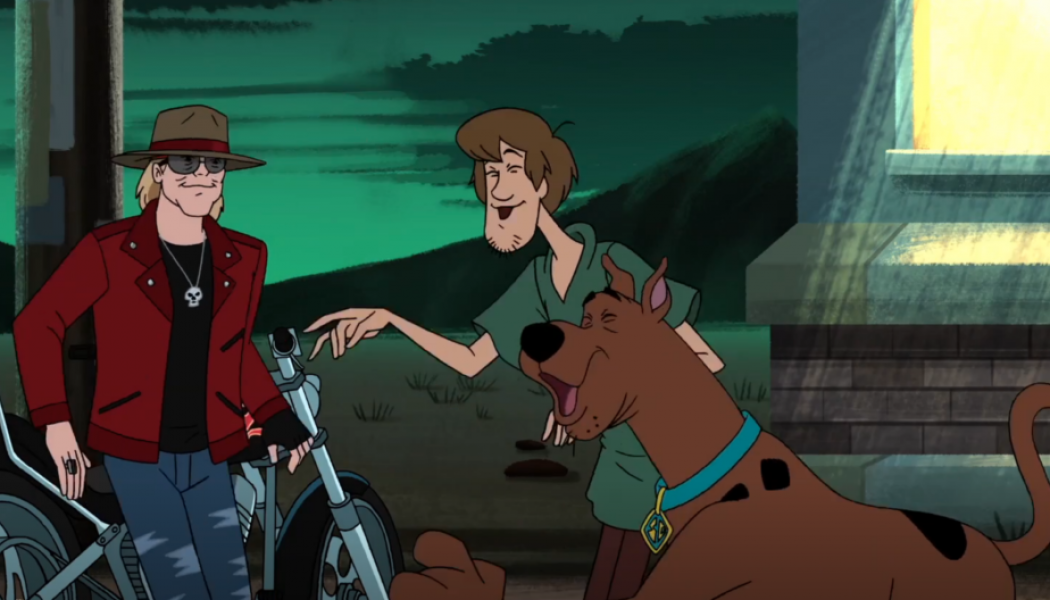 Axl Rose Joins the Gang on an Episode of Scooby-Doo and Guess Who?