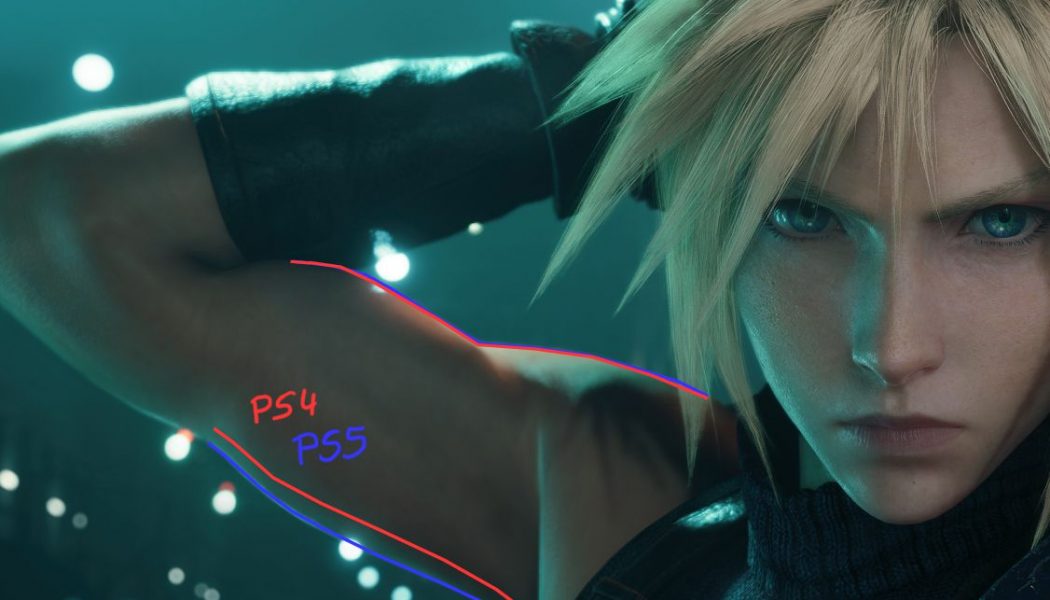 Cloud Strife’s muscle mass on PS5: a very important investigation