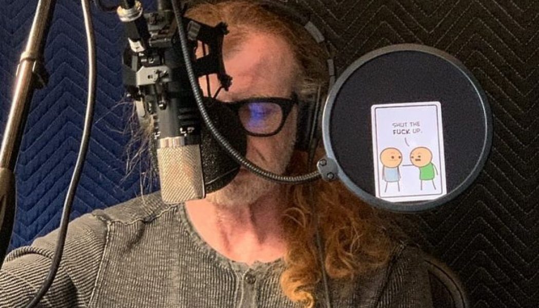 DAVE MUSTAINE Is Back In Studio Recording Vocals For New MEGADETH Album