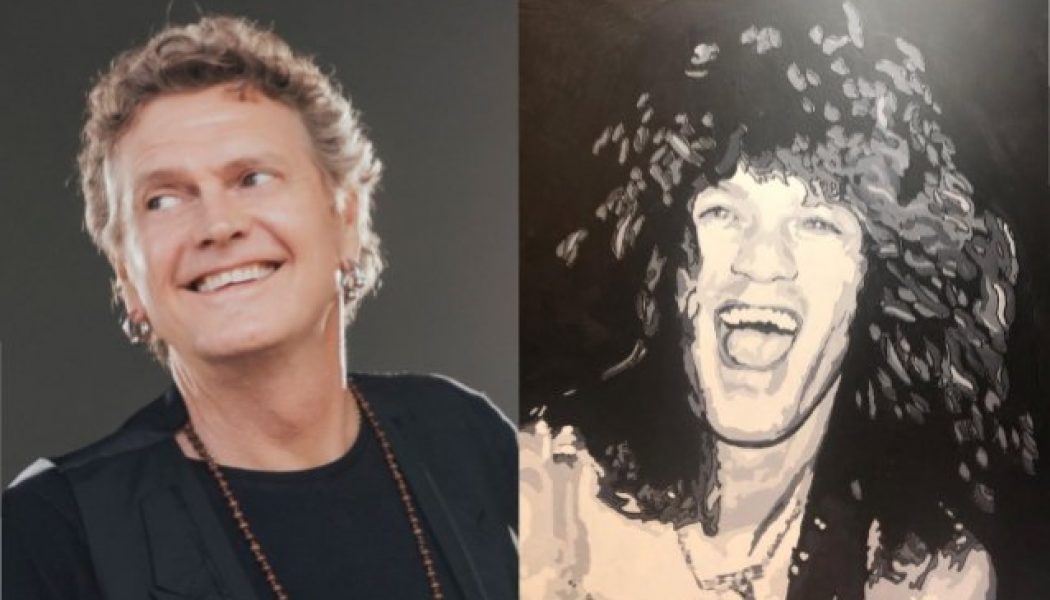 DEF LEPPARD’s RICK ALLEN Is Working On Painting Of EDDIE VAN HALEN