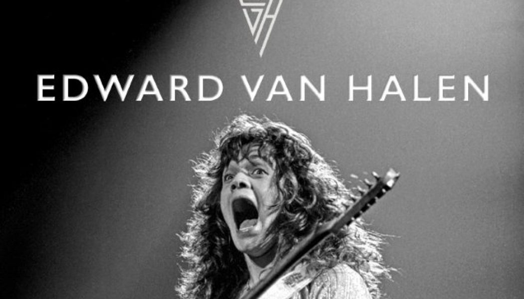 EDDIE VAN HALEN Photo Book From Rock Photographer ROSS HALFIN To Be Released In June