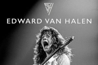 EDDIE VAN HALEN Photo Book From Rock Photographer ROSS HALFIN To Be Released In June