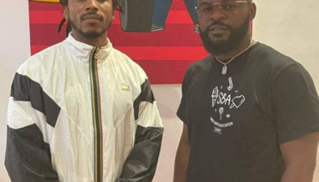 Falz And D Smoke Spotted Together On Set In Lagos