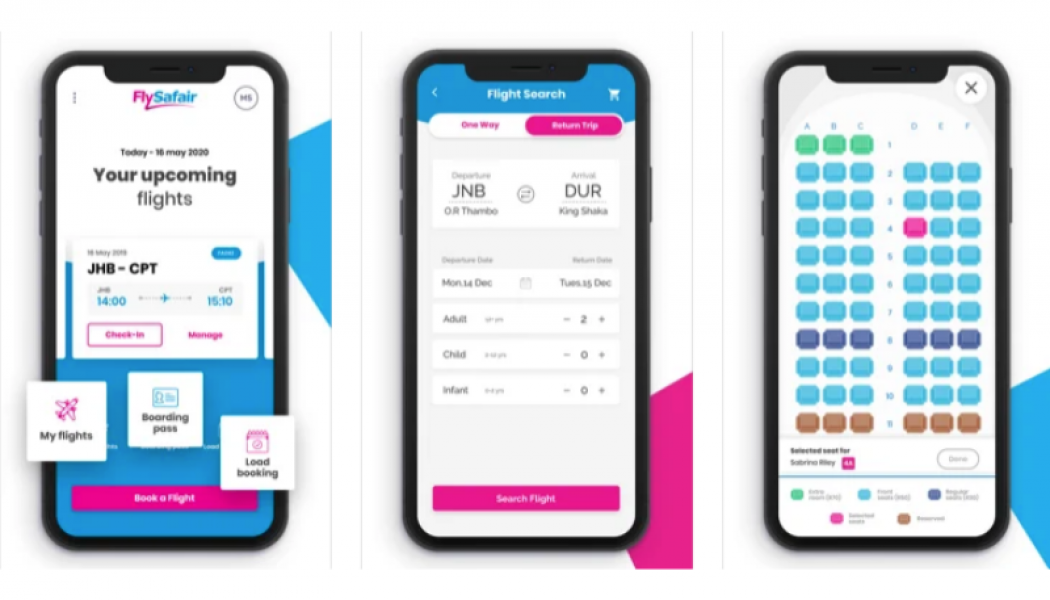 FlySafair Unveils New Mobile App