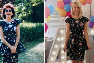 Holly Willoughby and Her Mum Wore the Exact Same Stylish Dress to Celebrate Their 40th Birthdays