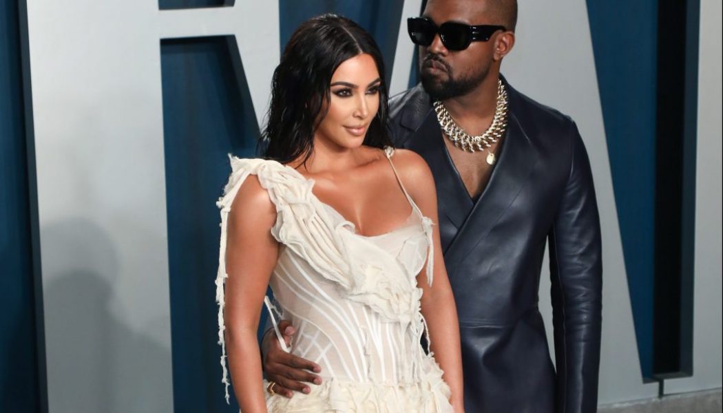 Kanye West Is Still Rockin’ His Wedding Ring, Kim Kardashian Though…