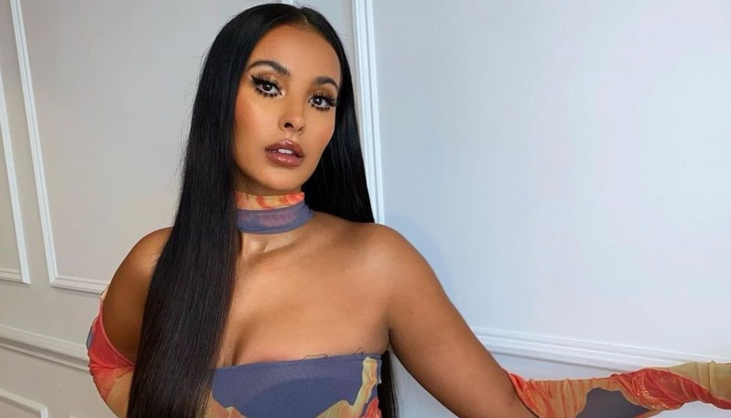 Maya Jama Wears Auné’s Trompe L’œil Three-Piece Set on RuPaul’s Drag Race UK